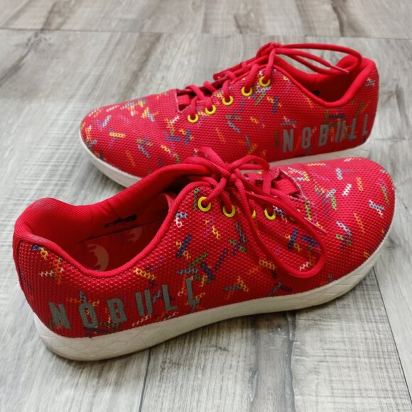 NOBULL | Shoes | No Bull Red Trainer Shoes Cheat Day  display picture 1